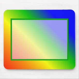 Rainbow Colours Mouse Mat