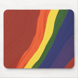 Rainbow Colours Mouse Mat