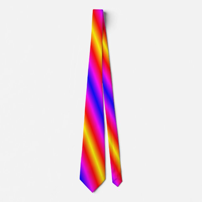 Rainbow Colours Neck Tie (Front)
