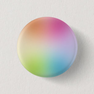 Rainbow Colours Pink Red Purple Blue Green Yellow 3 Cm Round Badge
