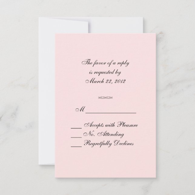 Rainbow Colours RSVP (Front)