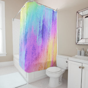 Rainbow Colours Shower Curtain
