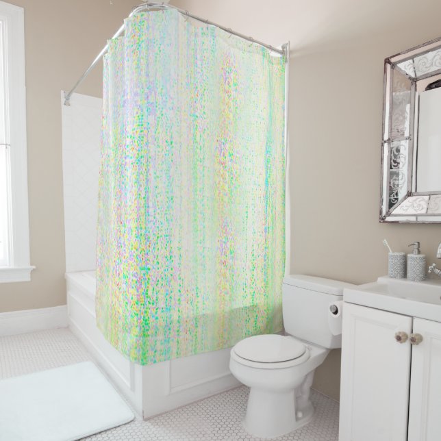 Rainbow Colours Shower Curtain by Artist (In Situ)