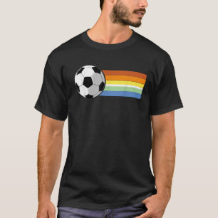 Rainbow Colours Soccer T-Shirt