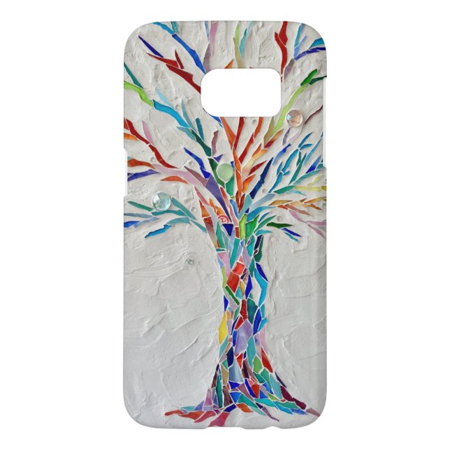 Rainbow Colours Tree Case-Mate Samsung Galaxy Case (Back)