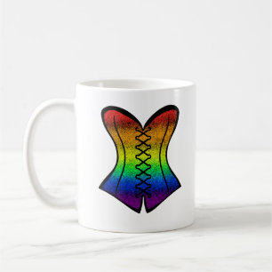 Rainbow Corset Fantasy Mug