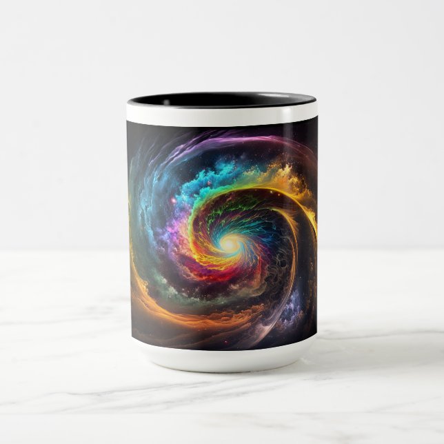Rainbow Cosmos Mug (Center)