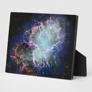 Rainbow Crab Nebula 5x7 Plaque