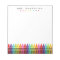 Rainbow Crayons | Kindergarten Teacher Notepad