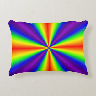 Rainbow Cross Decorative Cushion