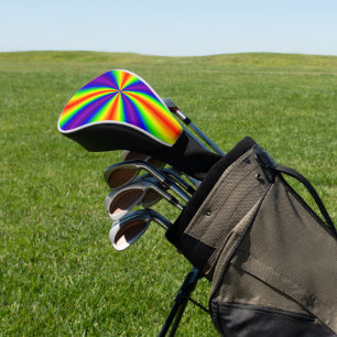 Rainbow Cross Golf Driver Head Cover