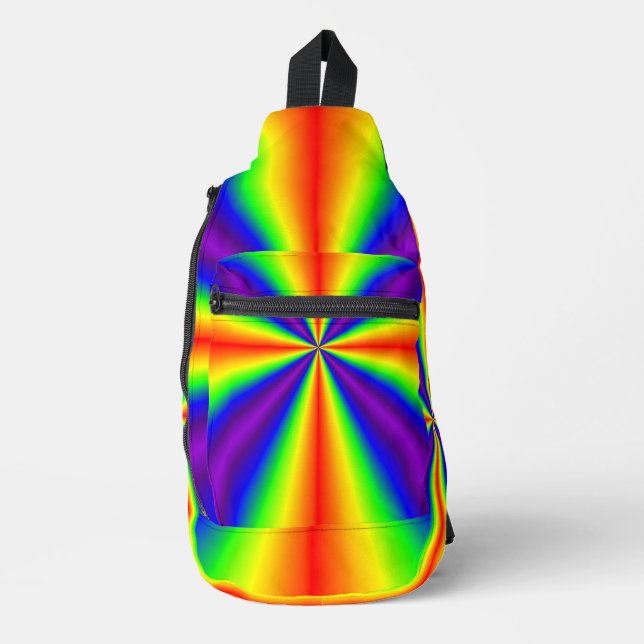 Rainbow Cross Sling Bag (Front)