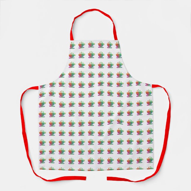 Rainbow Cup Repeat Apron (Front)