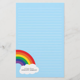 Rainbow Cute Kids Stationery