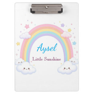 Rainbow Cute Kids Sticker 🌈 Clipboard