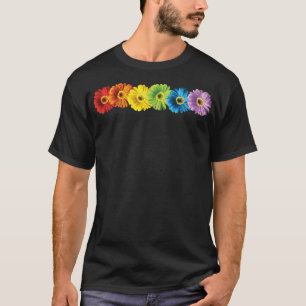 Rainbow Daisies T-Shirt
