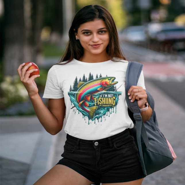 Rainbow Dance A Vibrant Fish Leaps From the Water T-Shirt (Creator Uploaded)