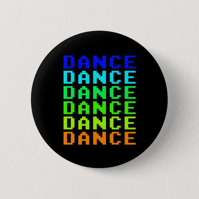Rainbow Dance Button (Front)