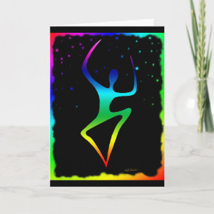 rainbow Dancer 3 Card