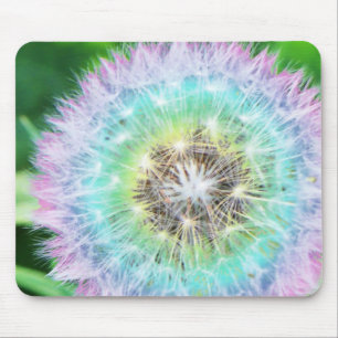 Rainbow Dandelion Mousepad