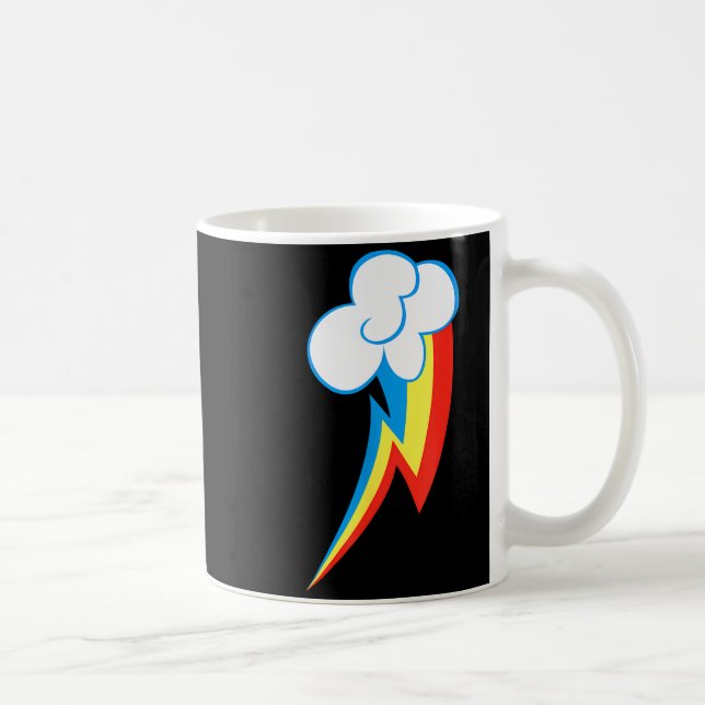 Rainbow Dash Cuties Mark  Coffee Mug (Right)
