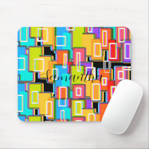 Rainbow Deco Home Living Abstract Mouse Mat