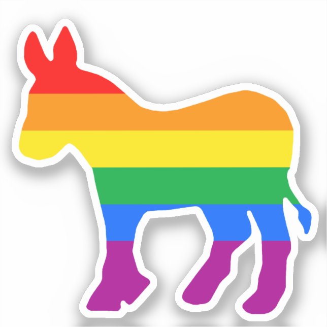 Rainbow Democrat (Front)