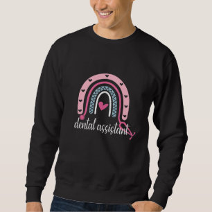 Rainbow dental assistant Nurse Sweatshirt