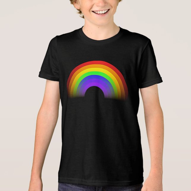 Rainbow Design-24967 Tri-Blend Shirt (Front)