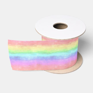 Rainbow Design Satin Ribbon