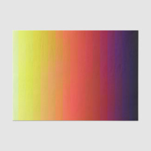 Rainbow Design Tissue Paper
