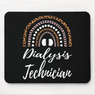 Rainbow Dialysis Technician And Dialysis Nurses Mouse Mat
