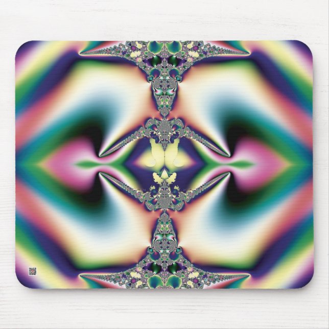 Rainbow Diamond Mouse Mat (Front)