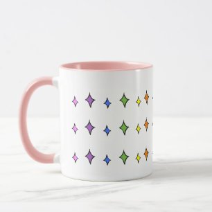 Rainbow Diamond Mug