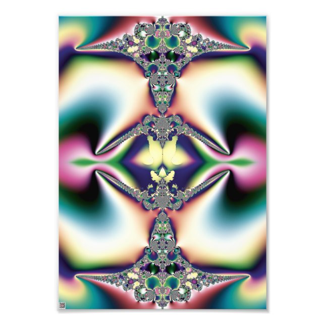 Rainbow Diamond Photo Print (Front)