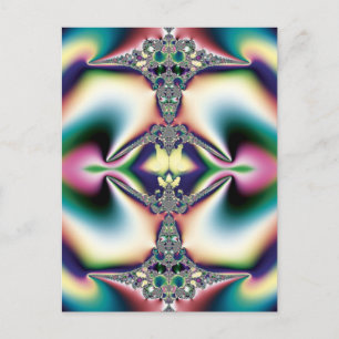 Rainbow Diamond Postcard