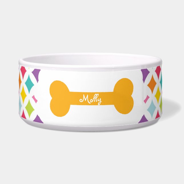 Rainbow Diamond Print Personalised (Front)