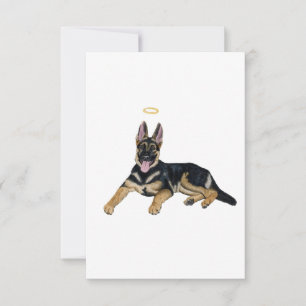 Rainbow Dog Sympathy Card