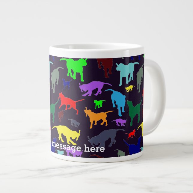 Rainbow Dogs Mug (Front Right)