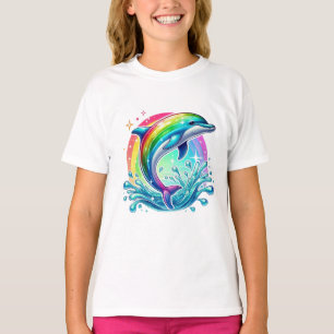 rainbow dolphin T-Shirt