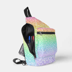 Rainbow Doodles Sling Bag