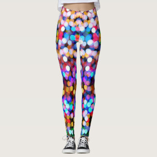 Rainbow Dot Leggings