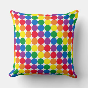 Rainbow Dots Cushion