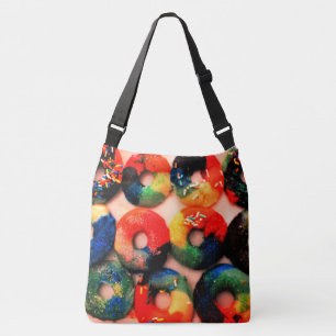 Rainbow Doughnuts Crossbody Bag