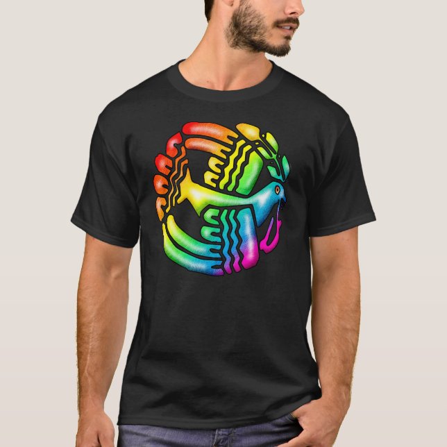 Rainbow Dove of Peace T-Shirt (Front)