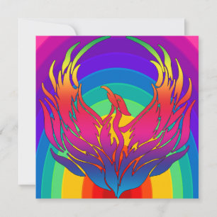 Rainbow Dragon Card