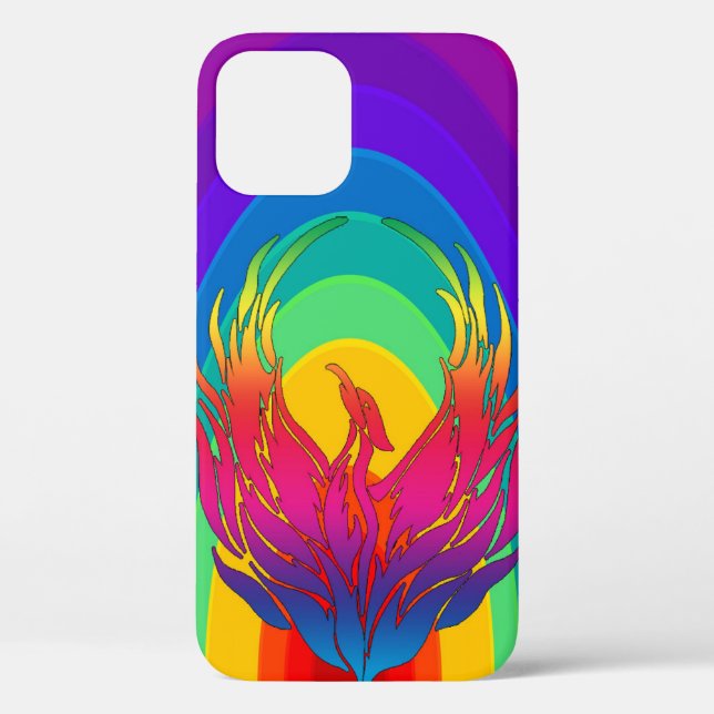 Rainbow Dragon Case-Mate iPhone Case (Back)