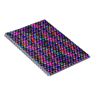 Rainbow Dragon Scales Photo Notebook
