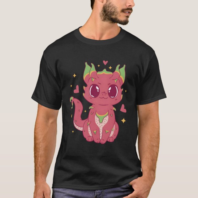 Rainbow Dragon With He For Child T-Shirt (Front)