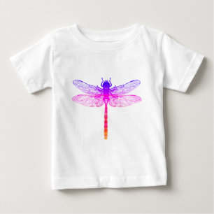 Rainbow Dragonfly Baby T-Shirt
